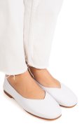 BALERINI ALBI PIELE NATURALA ASPN9178