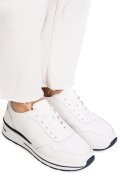 PANTOFI SPORT ALBI PIELE NATURALA FSP001-768
