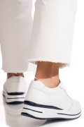 PANTOFI SPORT ALBI PIELE NATURALA FSP001-768