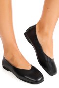 BALERINI NEGRI PIELE NATURALA ASPN9178