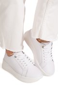 PANTOFI SPORT ALBI PIELE NATURALA ASPW2023-21