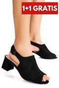 SANDALE BLACK GSP10-A08