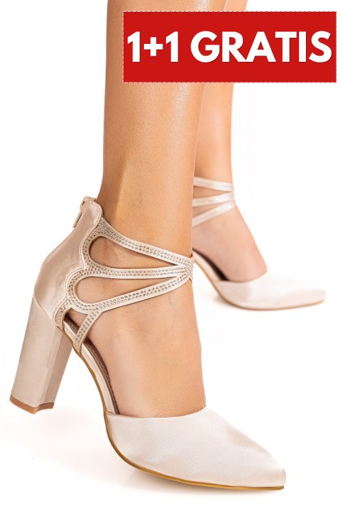 Pantofi champagne 2sp339