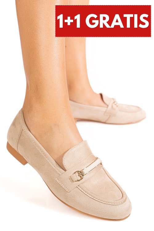 Pantofi beige asp10505