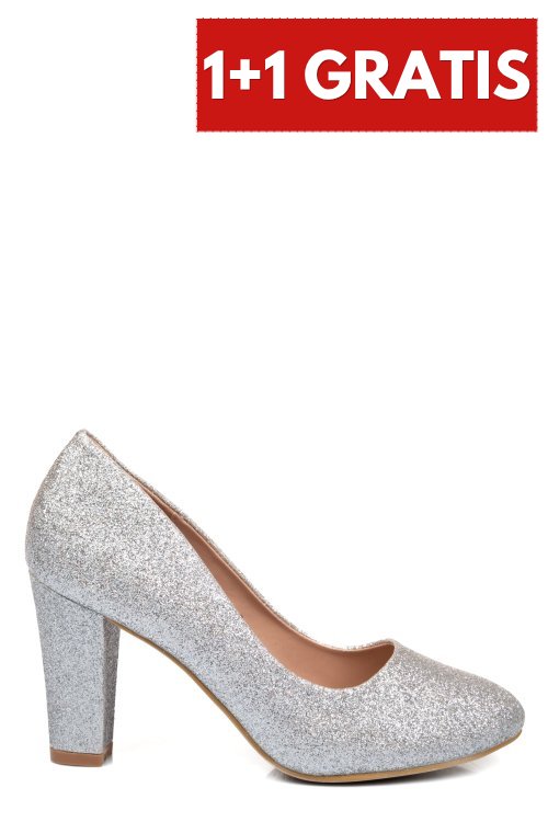 Pantofi silver 8sp645