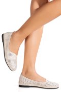 ESPADRILE BEJ PIELE NATURALA JSPY3763