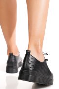 PANTOFI SPORT NEGRI PIELE NATURALA XSPH3200