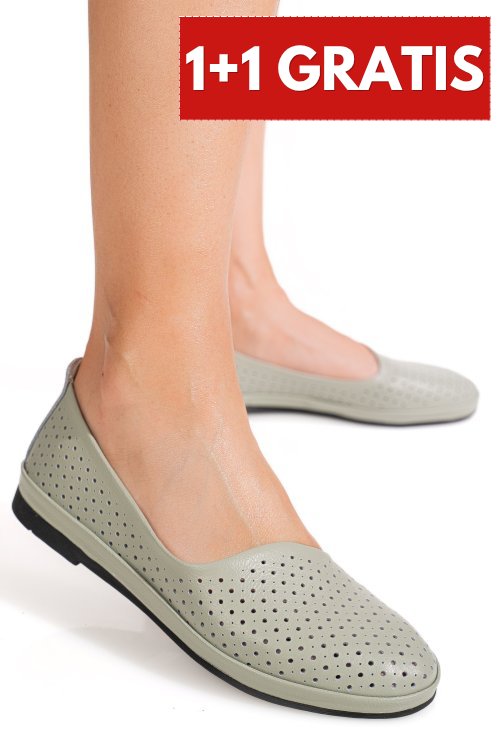 Espadrile olive piele naturala jspy3763
