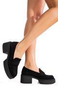 MOCASINI BLACK SUEDE CSP67