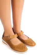 PANTOFI CAMEL PIELE NATURALA ASPN2859