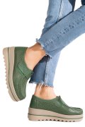 MOCASINI GREEN PIELE NATURALA 1SP151