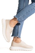 PANTOFI SPORT BEJ PIELE NATURALA TSP5931