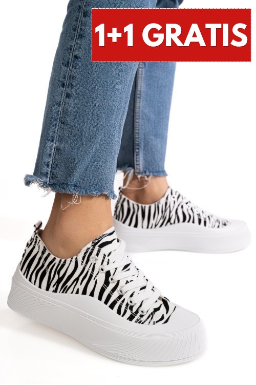 Pantofi sport white black dsp935