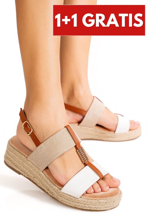 Sandale white tsph258