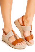 SANDALE CAMEL TSPH258