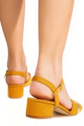 SANDALE YELLOW SUEDE OSPD816