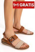 SANDALE CAMEL TSPH233