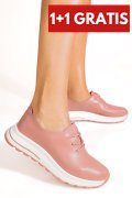 PANTOFI SPORT ROZ PIELE NATURALA TSP5931
