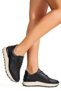 PANTOFI SPORT BLACK PIELE NATURALA ASPN368