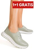 PANTOFI SPORT OLIVE PIELE NATURALA TSP5931