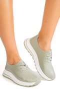 PANTOFI SPORT OLIVE PIELE NATURALA TSP5931
