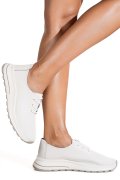 PANTOFI SPORT ALBI PIELE NATURALA TSP5931