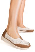 PANTOFI BEIGE COFFEE HSP52