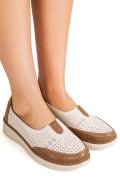 PANTOFI BEIGE COFFEE HSP52