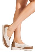 PANTOFI BEIGE COFFEE HSP52