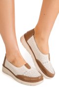 PANTOFI BEIGE COFFEE HSP52
