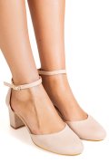 PANTOFI BEIGE SUEDE 2SP681