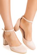 PANTOFI BEIGE SUEDE 2SP681