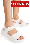 SANDALE ALBE PIELE NATURALA FSP001797