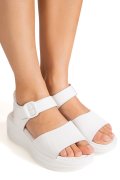 SANDALE ALBE PIELE NATURALA FSP001797
