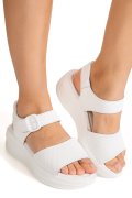 SANDALE ALBE PIELE NATURALA FSP001797
