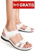 SANDALE ALBE PIELE NATURALA 5SPQ22