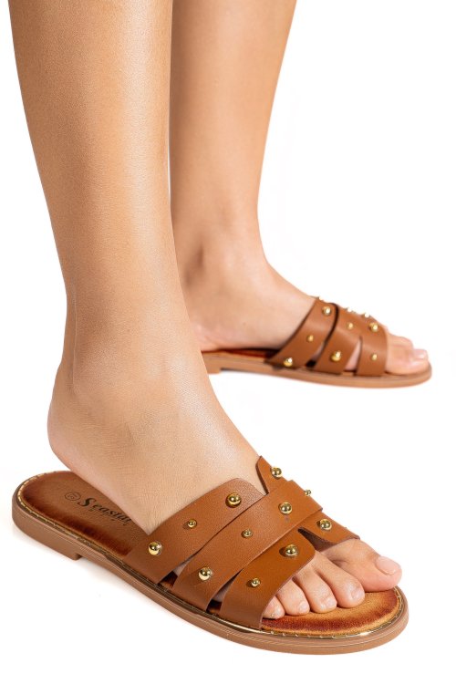Papuci camel cspk330