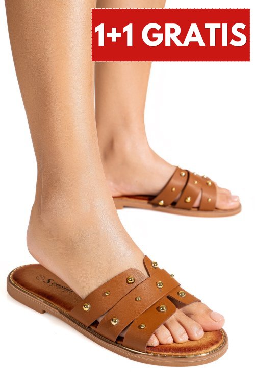 Papuci camel cspk330