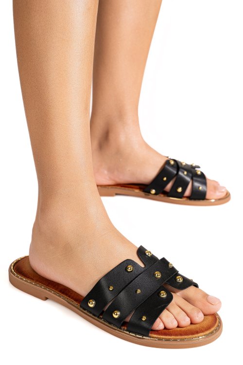Papuci black cspk330