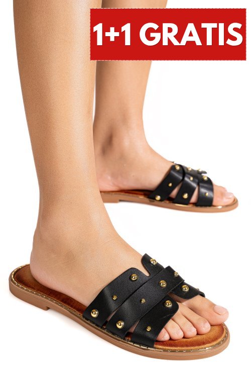 Papuci black cspk330