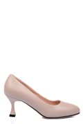PANTOFI BEJ PIELE NATURALA TSPN6402