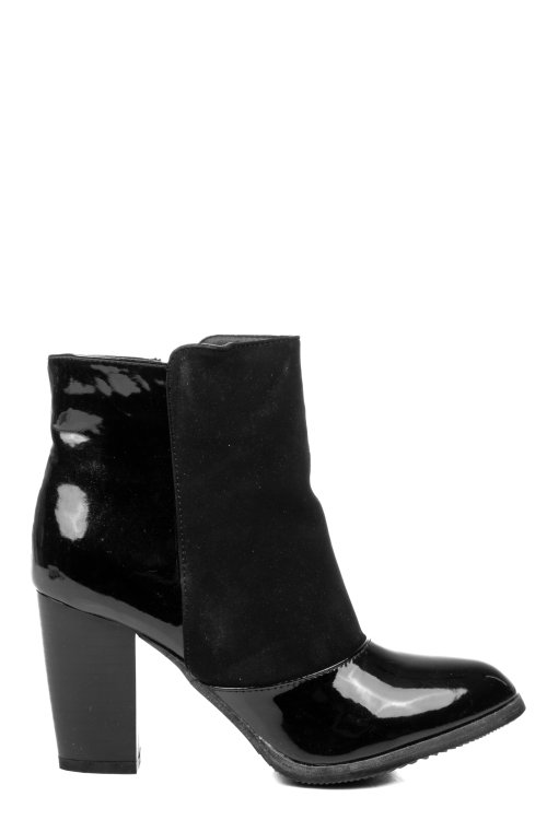 Botine black ssph538