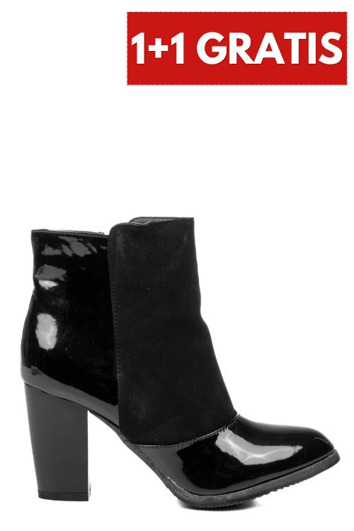 Botine black ssph538