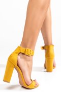 SANDALE GALBEN SUEDE LBLU0029