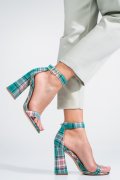 PANTOFI VERZI EBLK0110