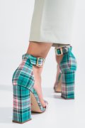 PANTOFI VERZI EBLK0110
