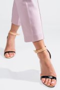 SANDALE NEGRU ROZ 1BS126