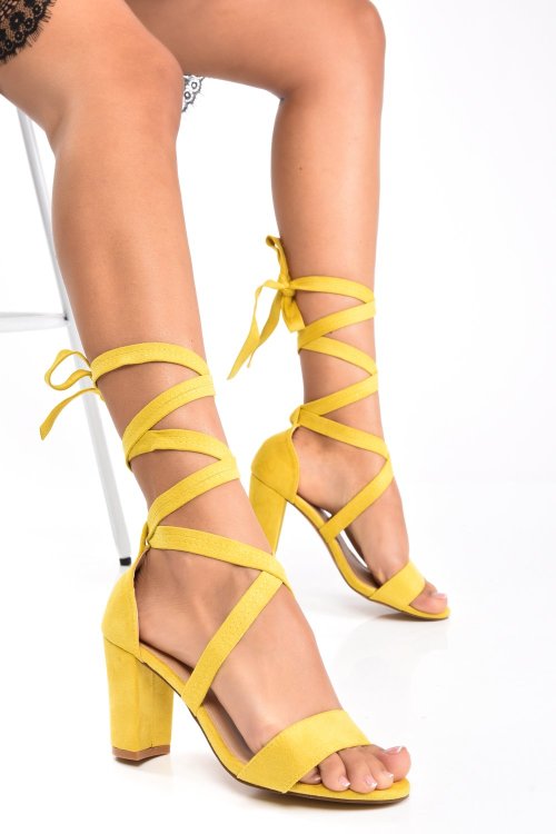 Sandale yellow suede ospd0244