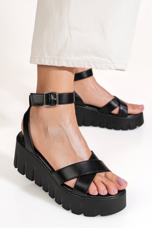 Sandale black qspt115