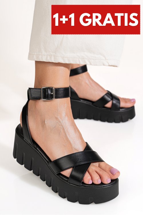 Sandale black qspt115